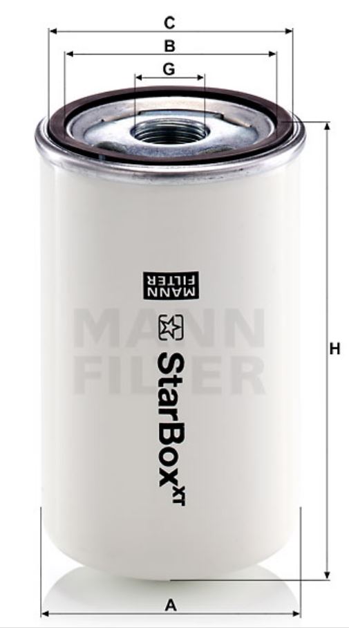 LB 719/50 air/oil separator spin-on