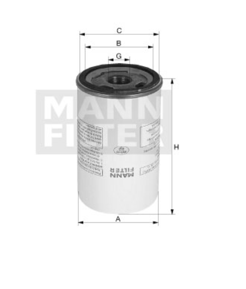 LB 962/11 air/oil separator spin-on