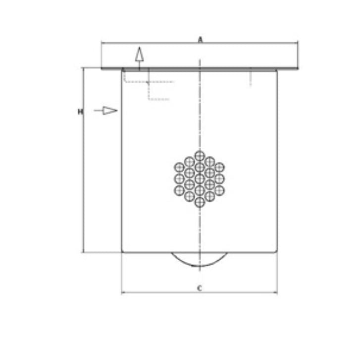 LE 135 003 x air/oil separator element