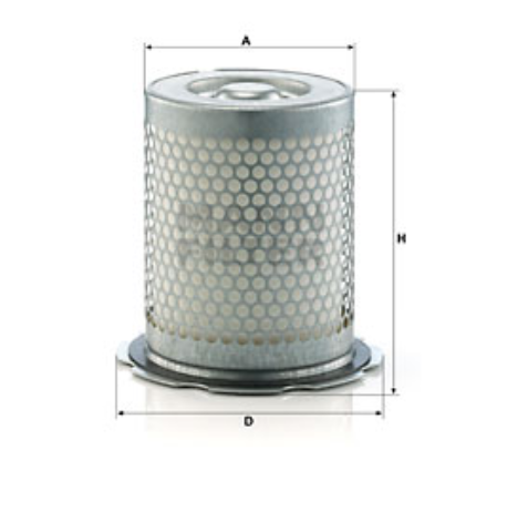 LE 17 008 x air/oil separator element (incl. gasket)