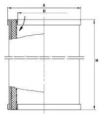 LE 19 002 air/oil separator element