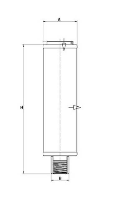 LE 2003 air/oil separator element