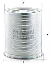 LE 29 005 x air/oil separator element (incl. gasket)