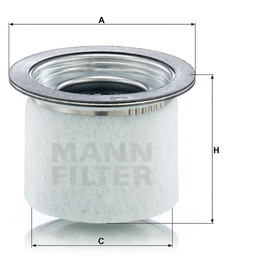 LE 5009 air/oil separator element