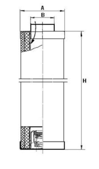LE 9005 air/oil separator element