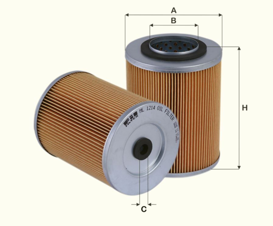 ML1214 oil filter element