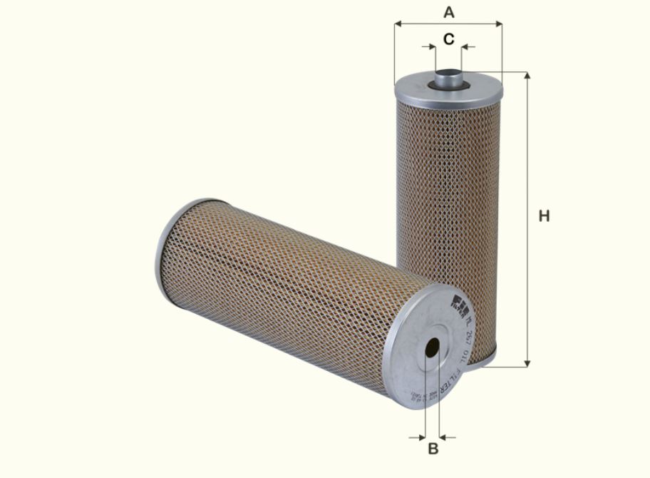 ML267 oil filter element