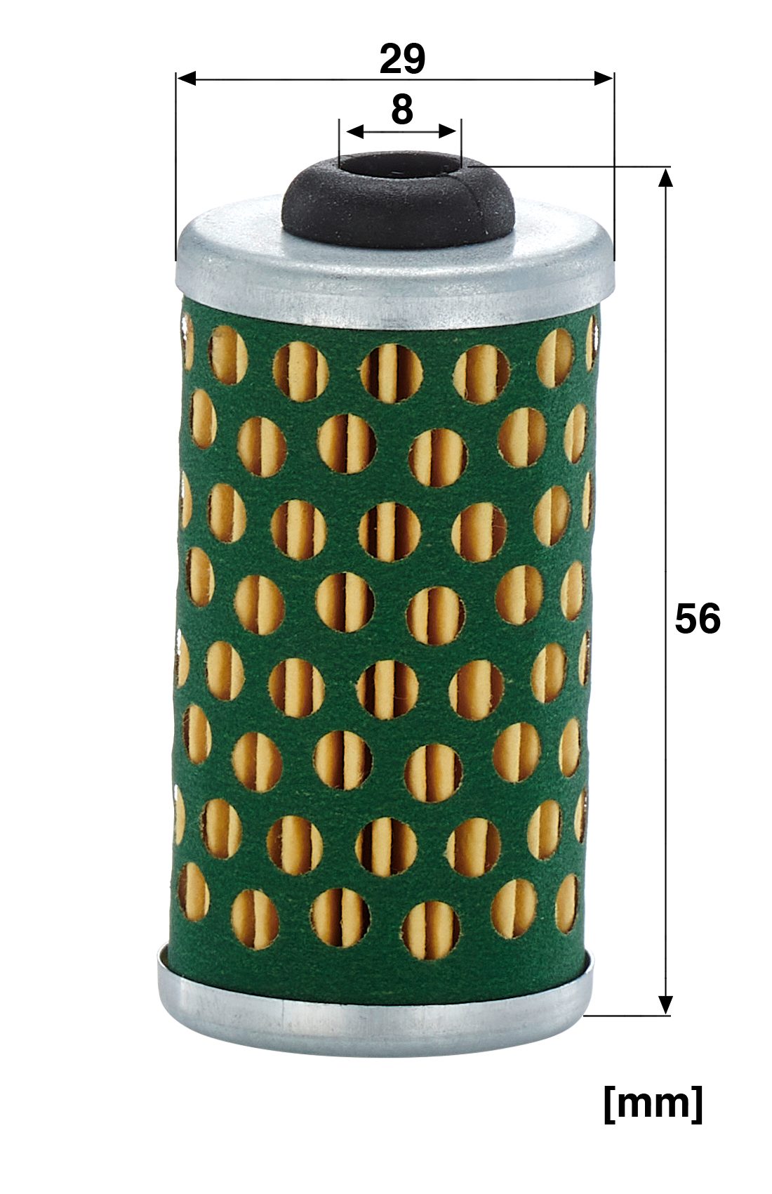 P 32 fuel filter element