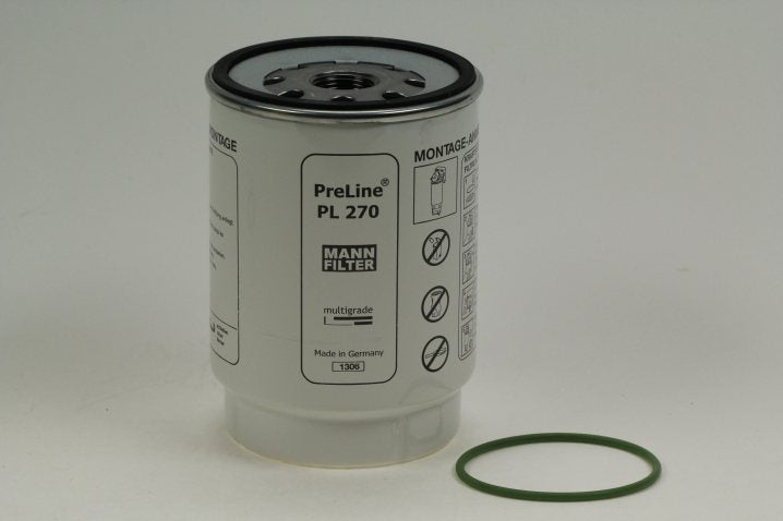 PL 270 x fuel filter spin-on (prefilter)