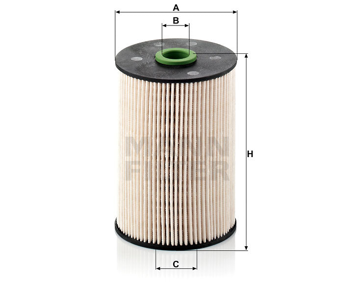 PU 936/1 x fuel filter element (metal-free)