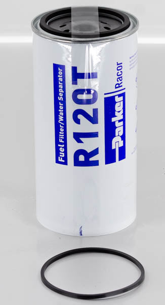 R120T fuel filter spin-on