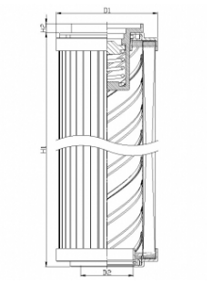 R146G06B hydraulic filter element