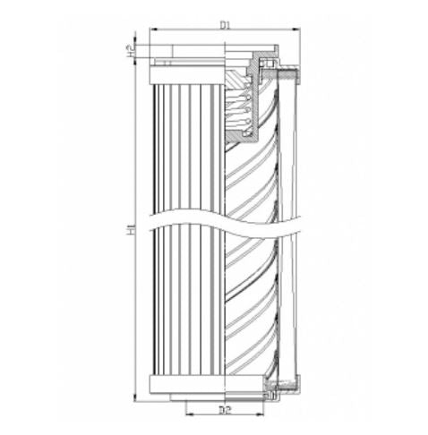 R146G10C hydraulic filter element