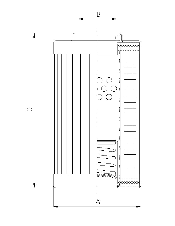 R610T60 hydraulic filter element