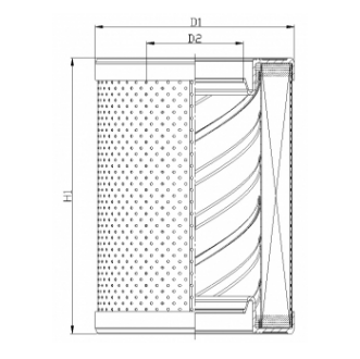 R663G15B0 hydraulic filter element