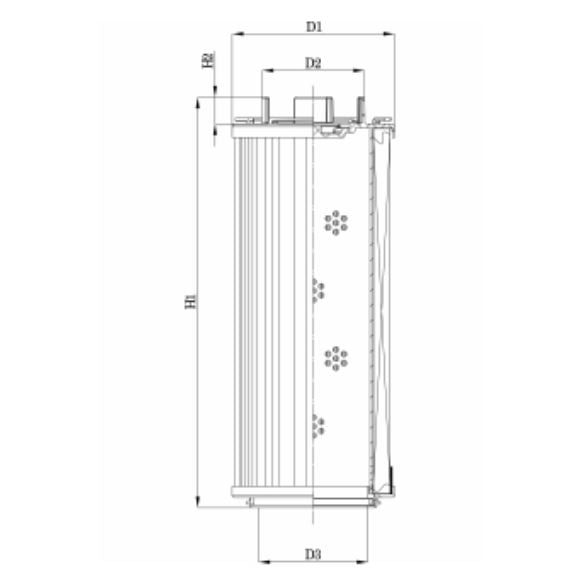 RHR1300AW40B3/AB1 hydraulic filter element