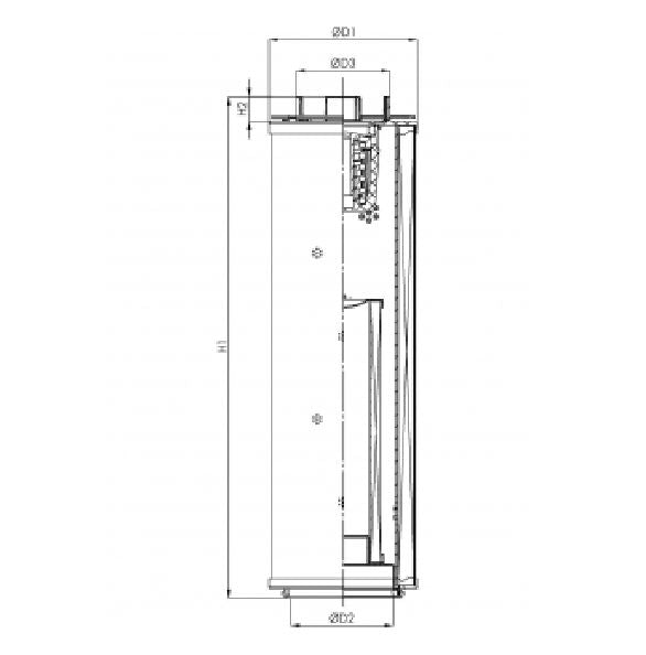 RHR1300G10B4/005 hydraulic filter element