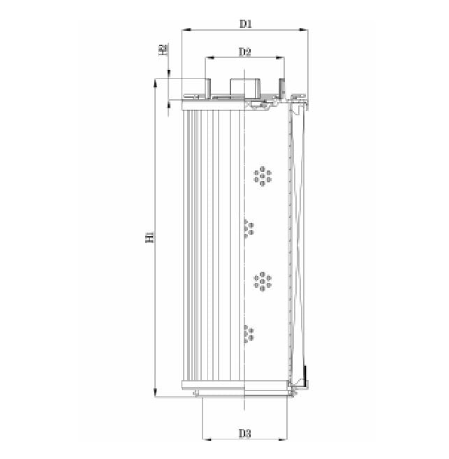 RHR1300S100B0/AB1 hydraulic filter element