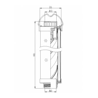 RHR185G15V3/016 hydraulic filter element
