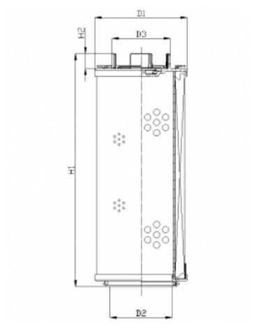 RHR2600G10B0/ESD hydraulic filter element