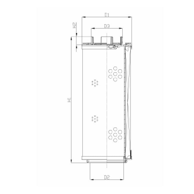 RHR660M10B0/AB1 hydraulic filter element