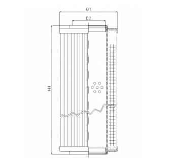 RVR12000E03V hydraulic filter element