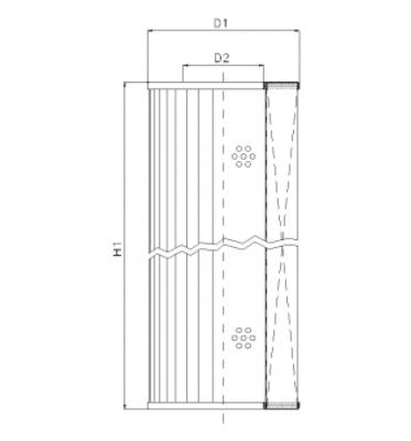 S141T10 hydraulic filter element