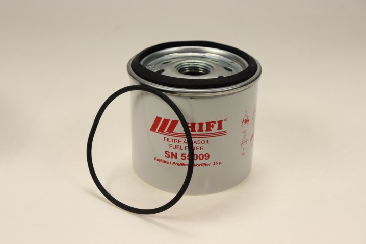 SN 55009 fuel filter spin-on