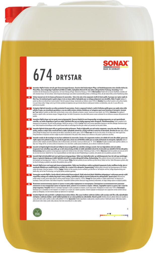 SONAX DryStar - 25 Ltr