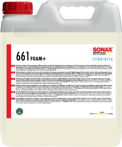 SONAX Foam+ SYMBIOTIK - 10 Ltr