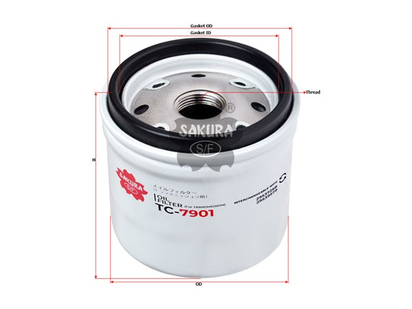 TC-7901 hydraulic filter spin-on