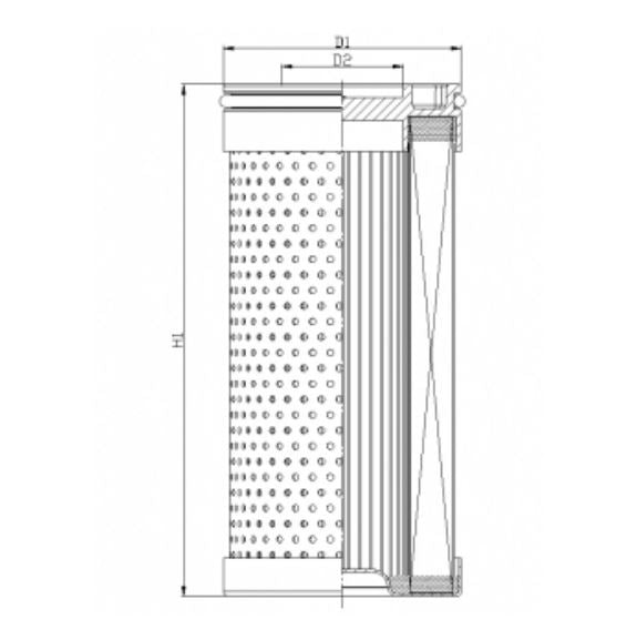 U113G06V/ESD hydraulic filter element