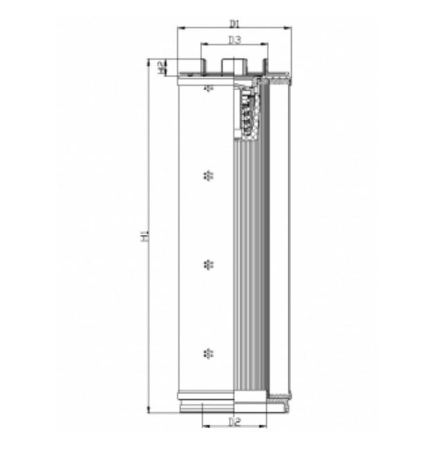 U562G06B3 hydraulic filter element
