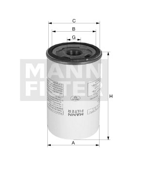 W 10 007 oil filter