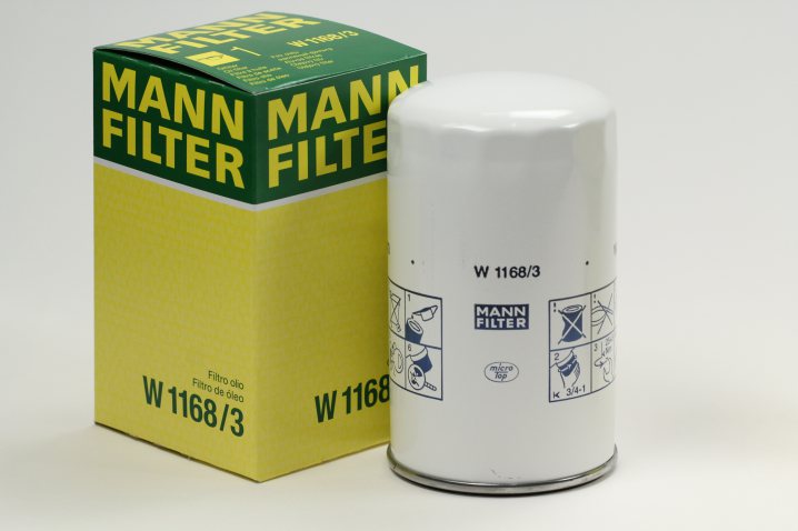 W 1168/3 oil filter (spin-on)