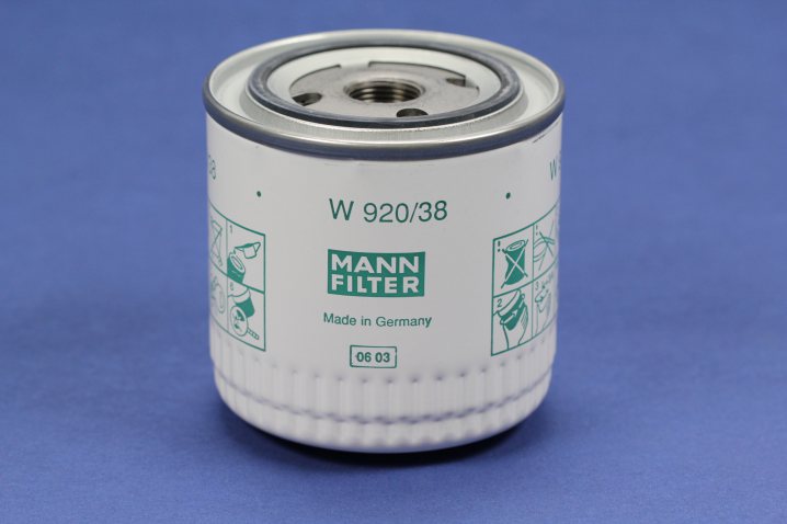 W 920/38 oil filter (spin-on)