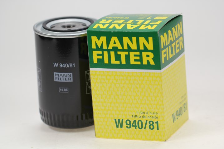 W 940/81 oil filter (spin-on)