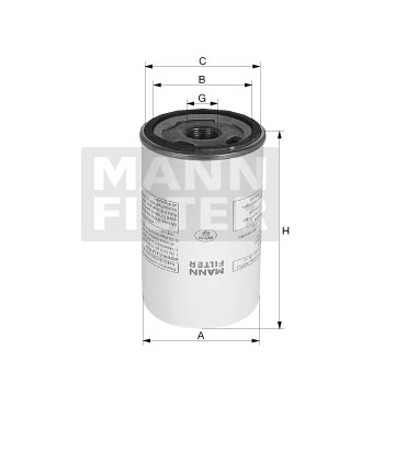 WD 10 015 oil filter