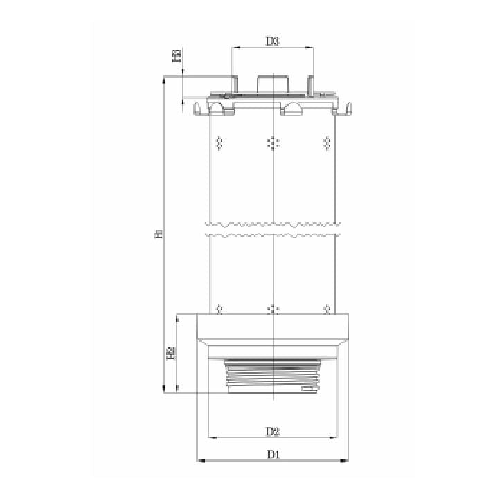 WG1234 hydraulic filter element
