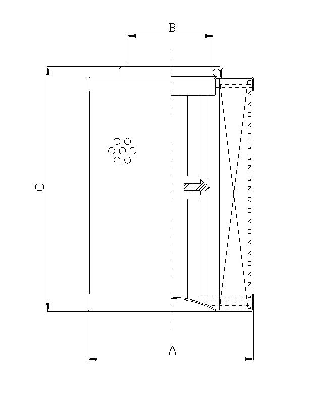 WG903 Hydraulic filter element