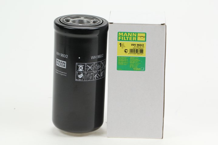 WH 960/2 oil filter (spin-on)
