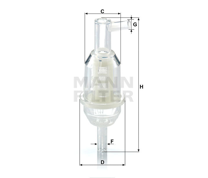 WK 31/11 (10) fuel filter in-line