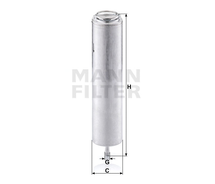 WK 5002 x fuel filter (in-line)