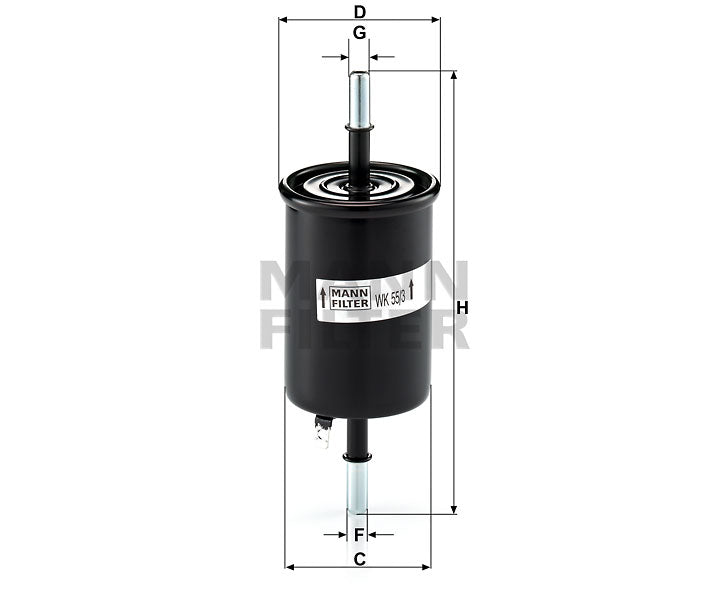 WK 55/3 fuel filter