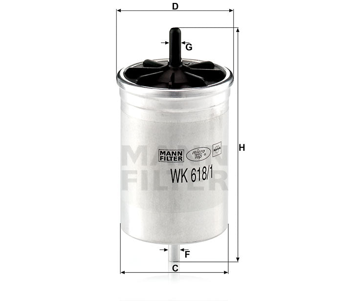 WK 618/1 fuel filter