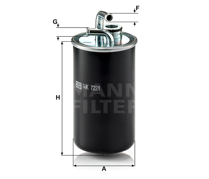 WK 722/1 fuel filter