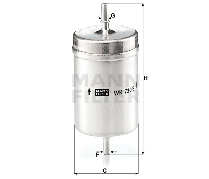 WK 730/3 fuel filter