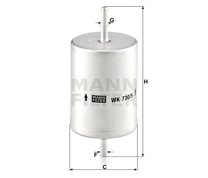 WK 730/5 fuel filter