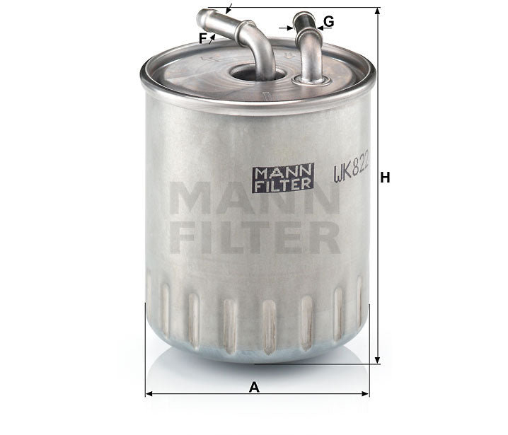 WK 822/3 fuel filter
