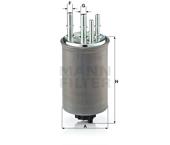 WK 829/5 fuel filter in-line